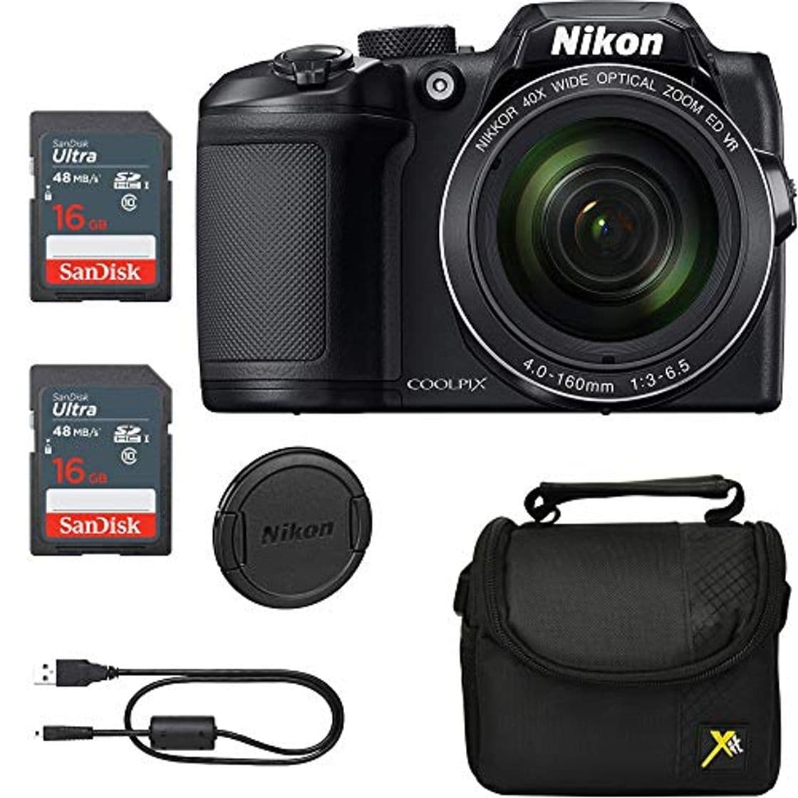 Lugar Executive Prices, Classic Bundle for Nikon B500 Coolpix Camera