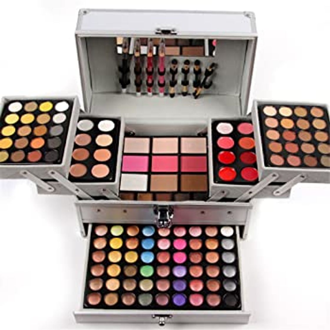 Producto Miss Rose 180 Colors Maquillaje de Labios Duradero Juego Sombras Ojos a