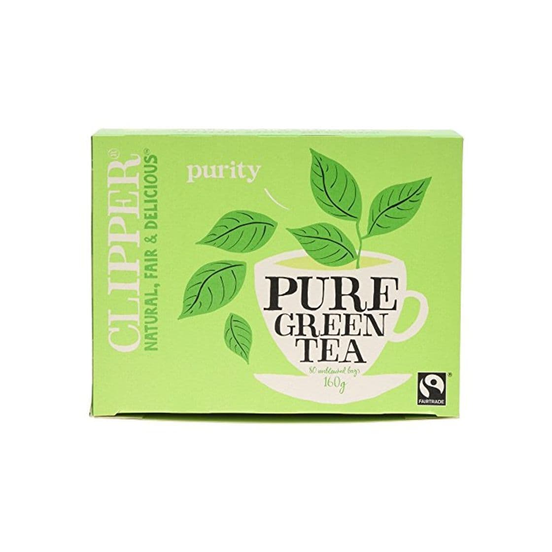 Producto Clipper Pure Green Tea 80 Bag