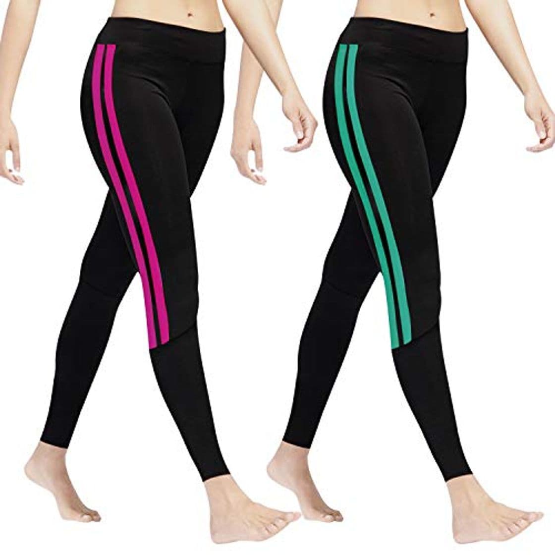 Producto GoVIA Leggins para Damas Pantalones Deportivos Largos para Training Running Yoga Fitness