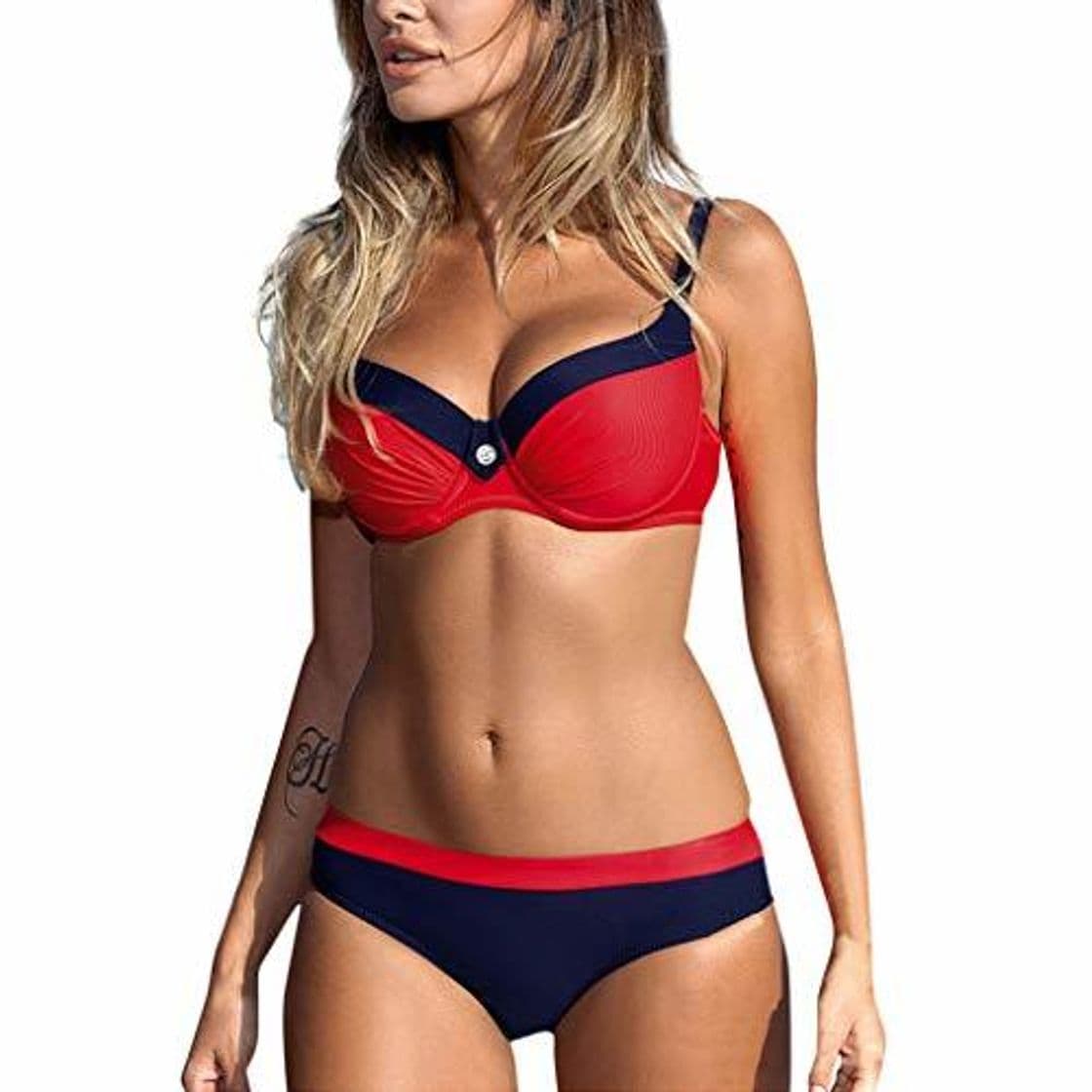 Producto Bikini Push Up con Relleno LANSKIRT Bohemia Vikinis Traje de Baño Mujer