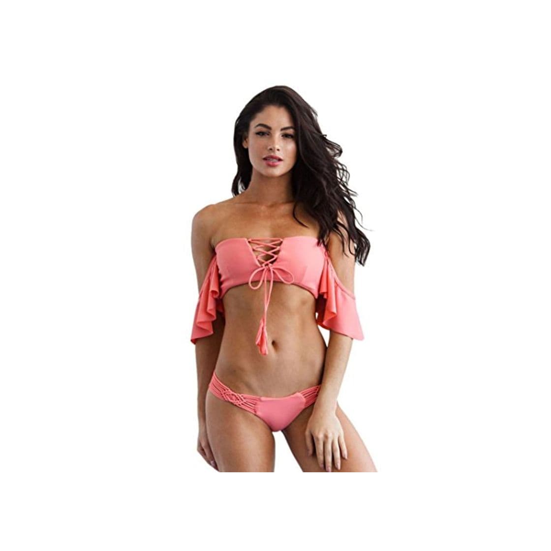 Product Trajes de baño Mujer Bikinis Sexy de Mujer Vendaje Push-up Bañadors Señoras