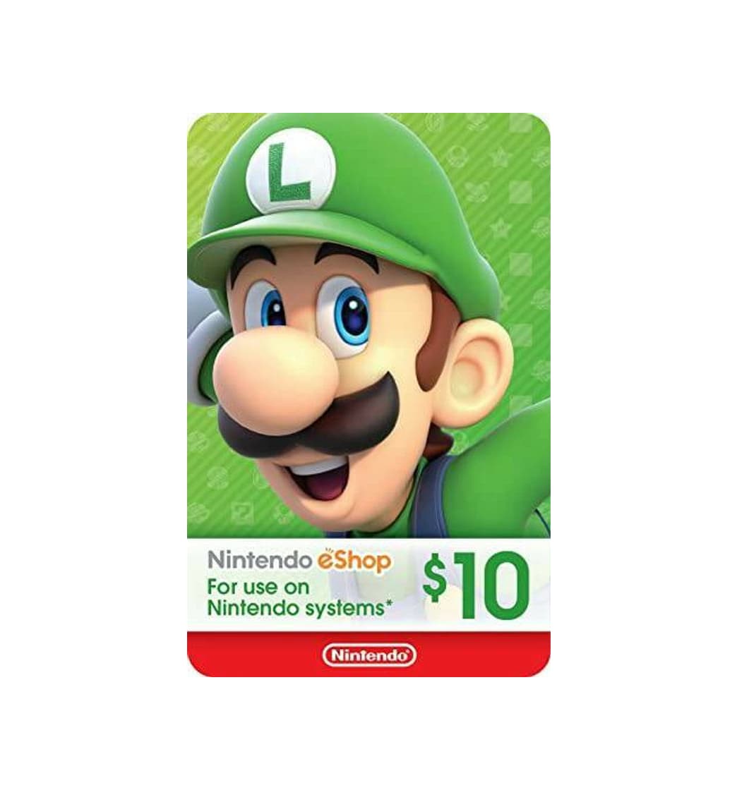 Product Tarjeta 10$ nintendo eShop