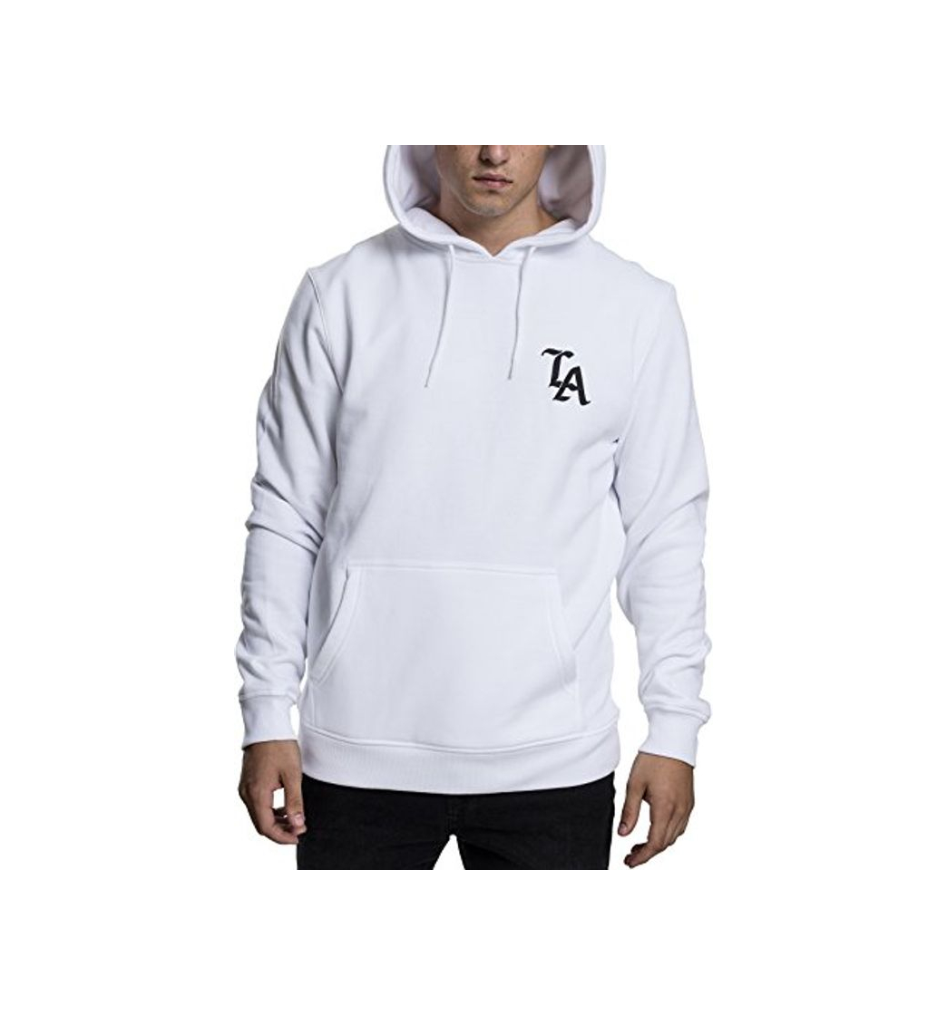 Fitness Mister Tee LA - Sudadera Unisex con Capucha y Bolsillo Canguro