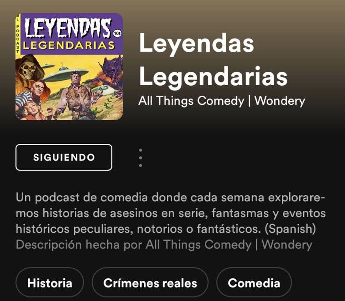 Moda POTCAST : LEYENDAS LEGENDARIAS 