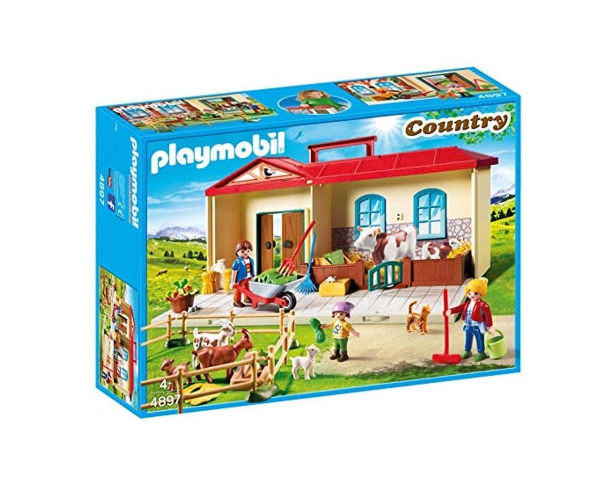 Product Playmobil Granja- Maletín, única