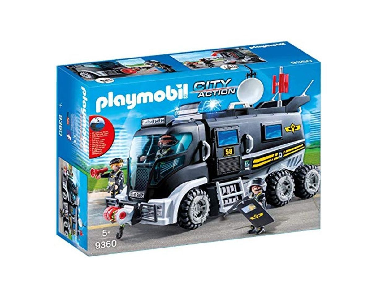 Product PLAYMOBIL City Action Vehículo con luz LED y Módulo de Sonido, a