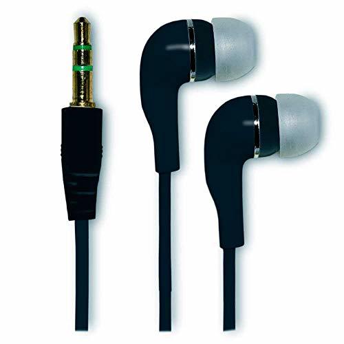 Product OcioDual Cascos Compatibles Auriculares para Movil MP3 Silicona iPhone iPod iPad Negro