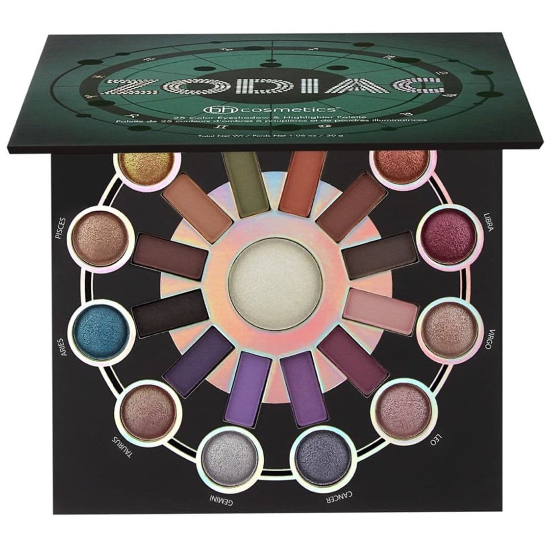 Product Zodiac 25 Color Eyeshadow & Highlighter Palette 