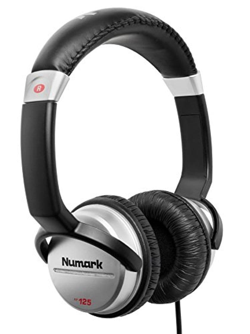 Electronic Numark HF125 - Auriculares de DJ Profesionales Ultraportátiles con Cable de 1