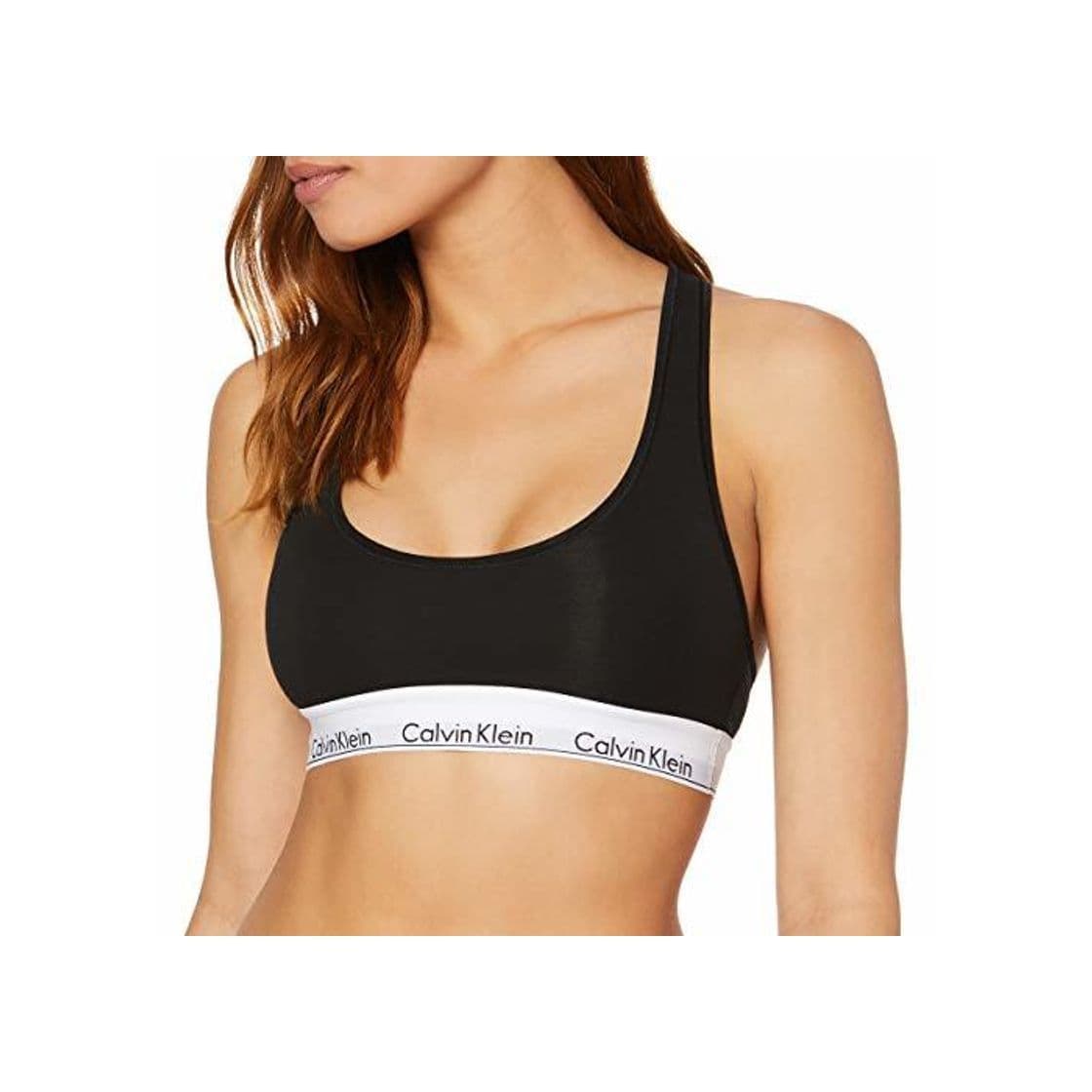 Fashion Calvin Klein 0000F3785E, Sujetador para Mujer, Negro