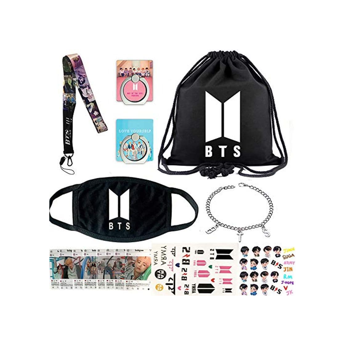 Producto ReNice Big BTS Gifts Set for Army - 1 BTS Drawstring Bag