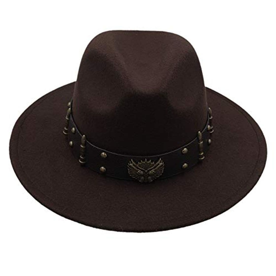 Product HaiNing Zheng Mujeres Hombres Lana Sombrero Fedora for El Otoño Invierno Floppy