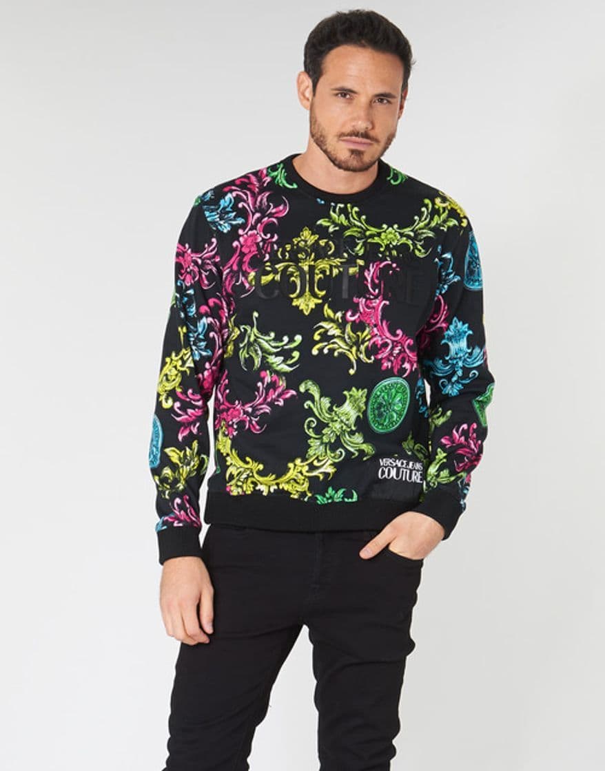 Product VERSACE JEANS COUTURE UUM302 ARTW11 Flock Sudaderas y Polares Hombres Multicolor