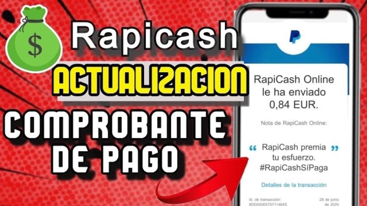 Moda RAPICASH🚀Actualización NUEVA | Gana Dinero a Paypal 2020💵