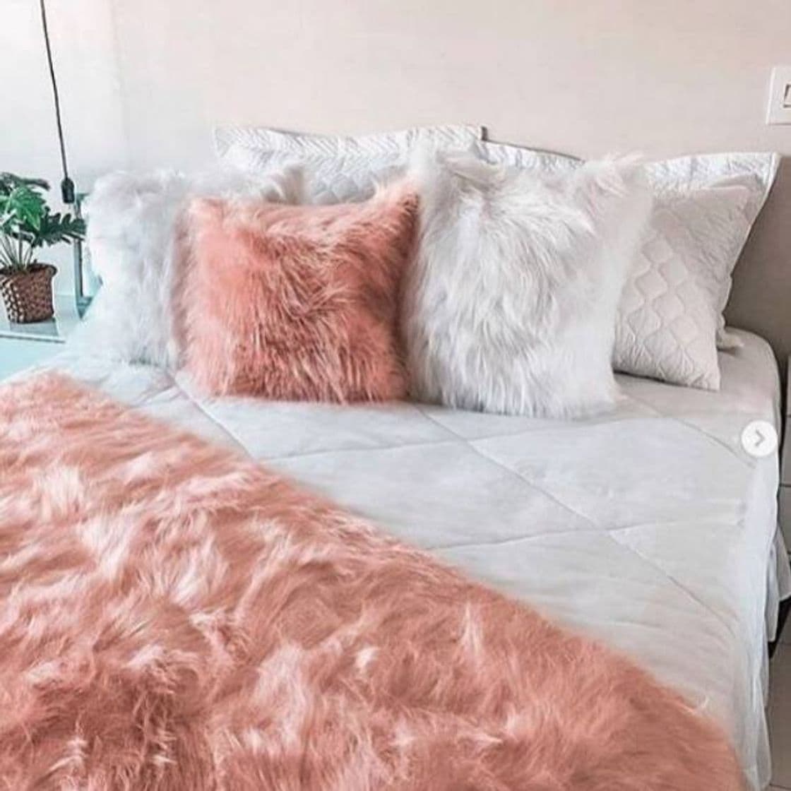 Producto Almofada Fluffy Pillow Rose Gold