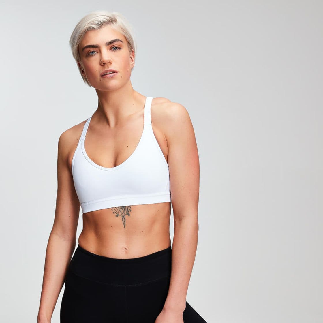 Fashion Comprar Sujetador Deportivo con Rejilla Power | Blanco |