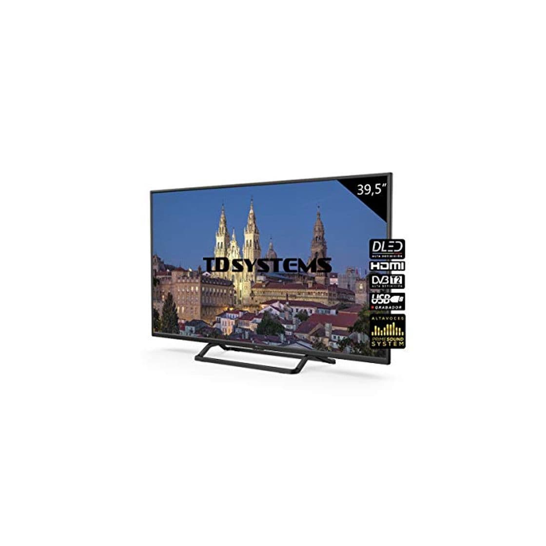 Product Television 39,5 Pulgadas, 3X HDMI, VGA, USB, 1100 PCI Hz, Grabador Reproductor,