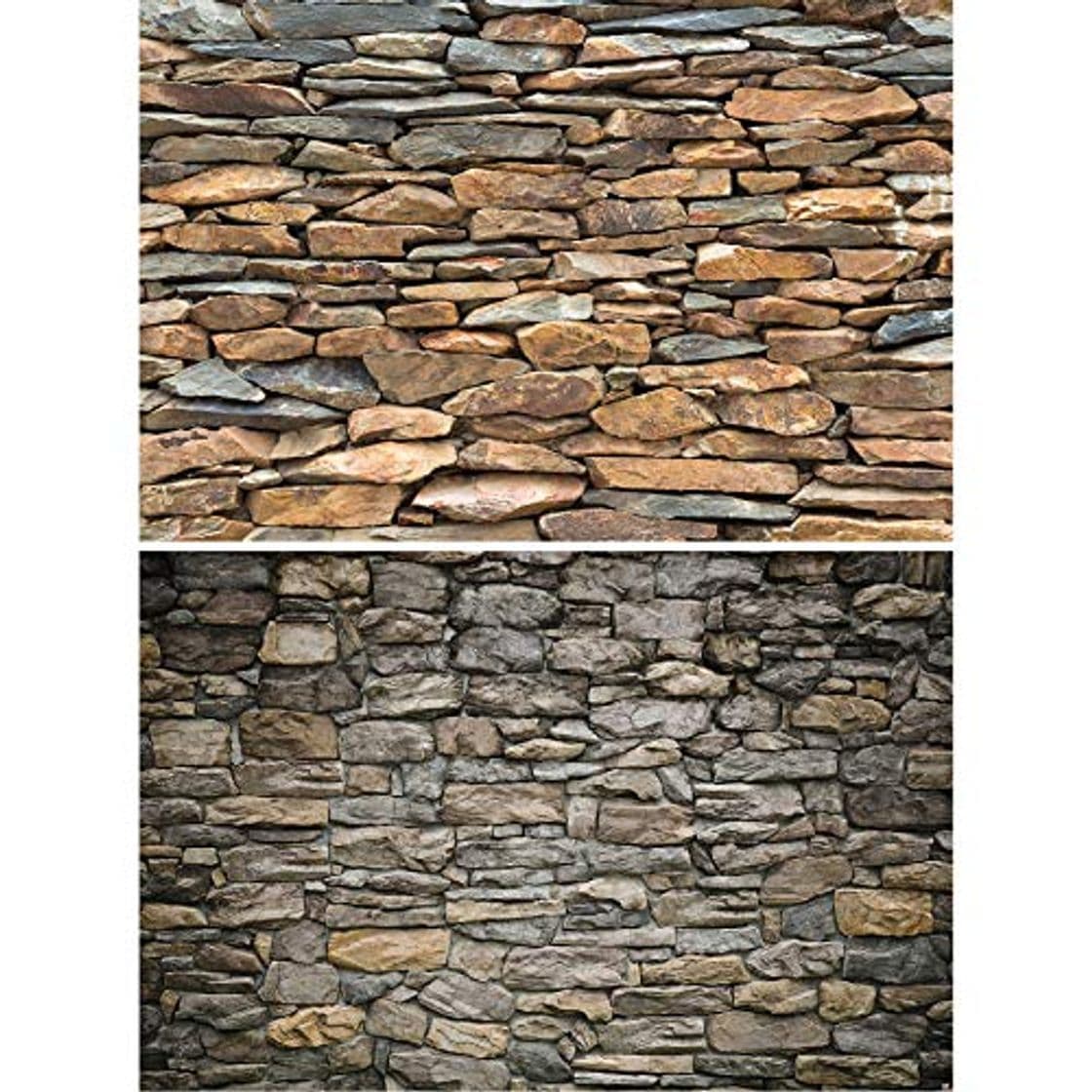 Product GREAT ART Set de 2 carteles XXL - paredes de piedra natural