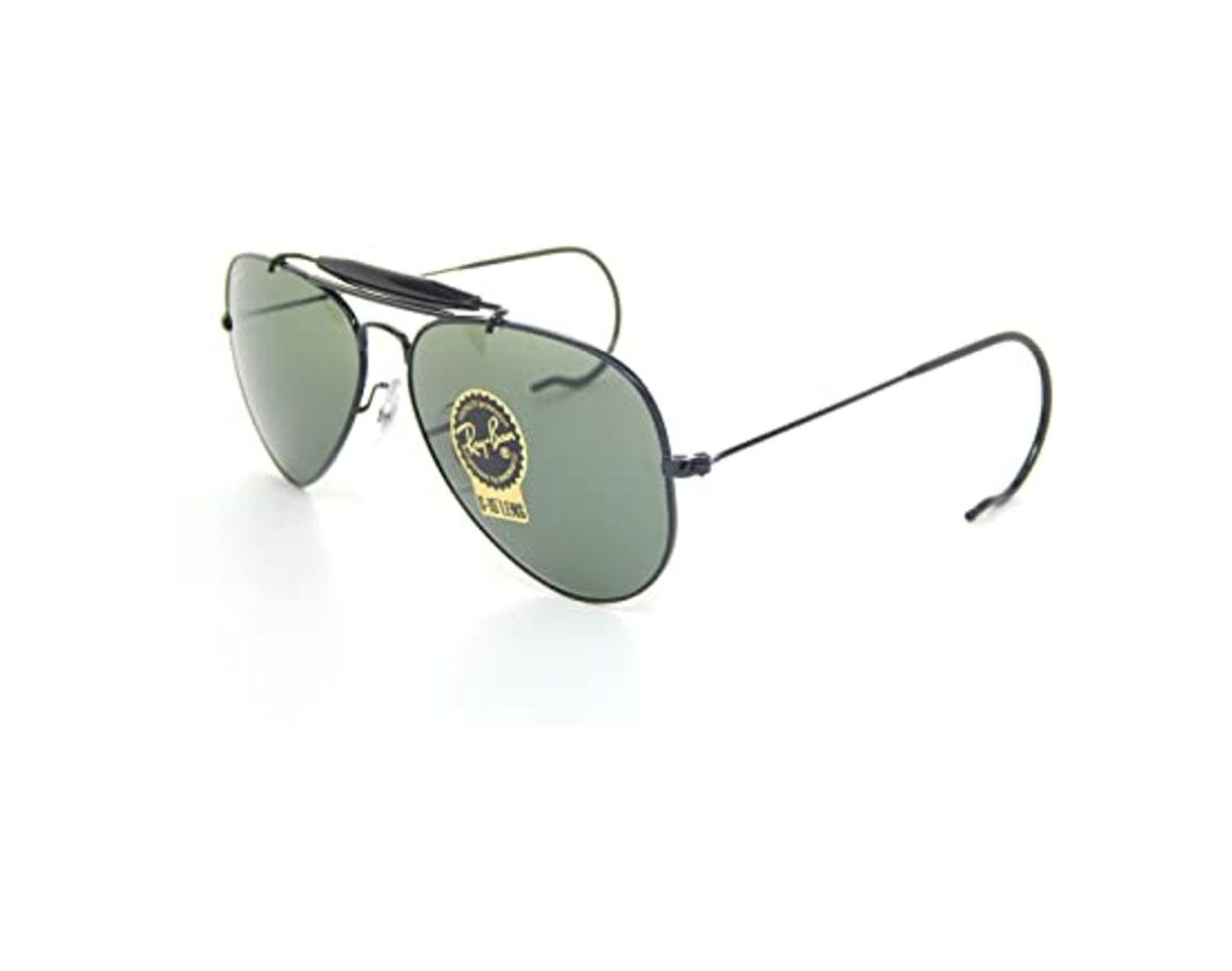 Moda Ray-Ban Aviator Large Metal, Gafas de Sol Unisex Adulto, Negro