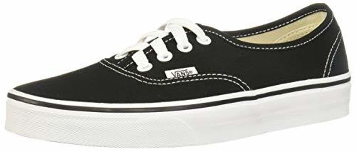 Moda Vans Authentic, Zapatillas de Tela Unisex, Negro