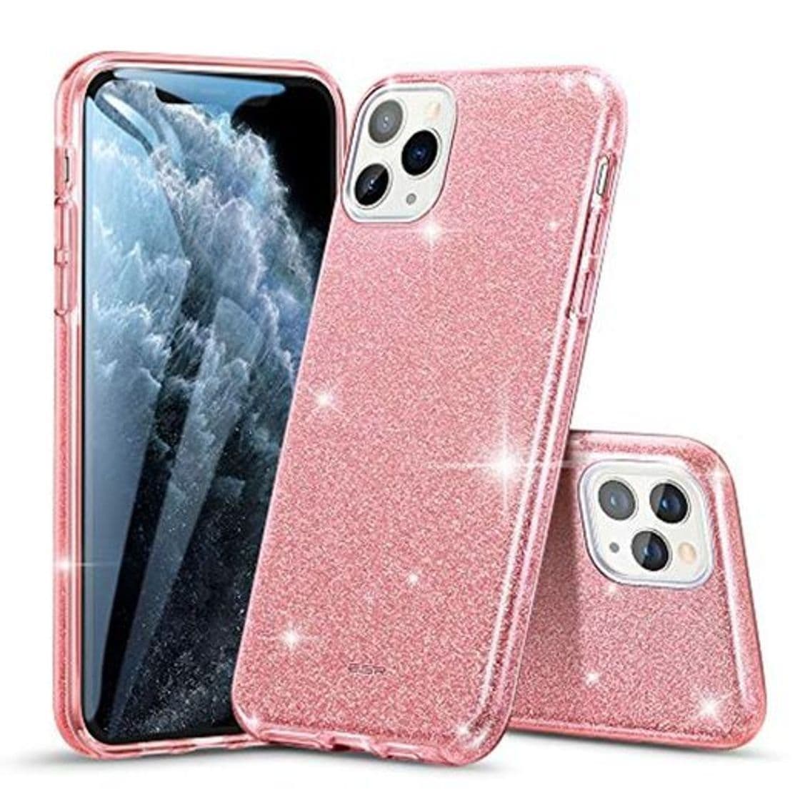 Producto ESR Funda Serie Glitter para iPhone 11 Pro, Espectacular Funda con Brillantes