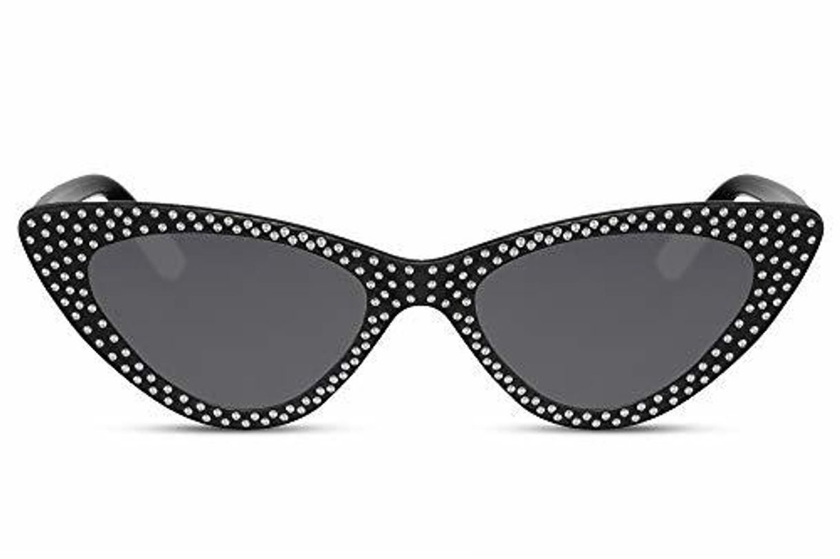 Producto Cheapass Gafas de Sol Cat Eye Designer Fashion Diamantes on Montura Negra