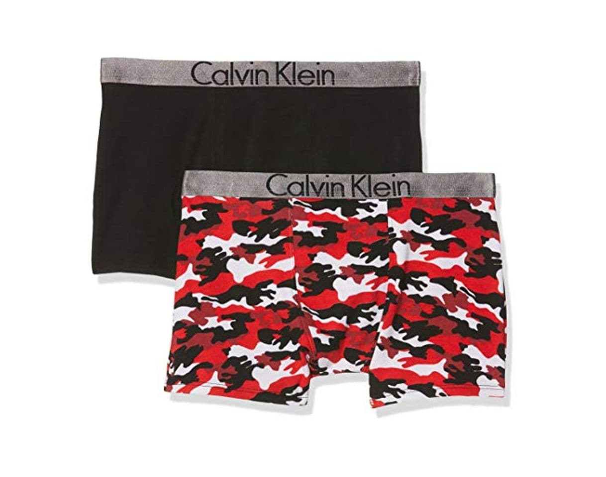 Producto Calvin Klein 2pk Trunks Calzoncillos, Rojo