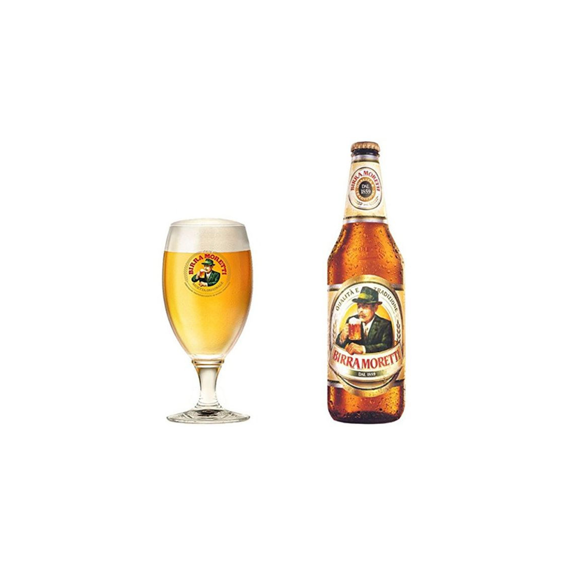 Producto BIRRA MORETTI CLASSICA CL33X24PZ GRADAZIONE ALCOLICA 4.6%