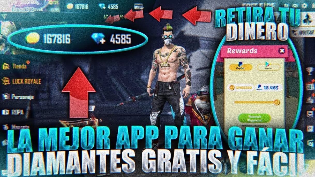 Fashion COMO TENER DIAMANTES GRATIS EN FREE FIRE SIN DINERO ...