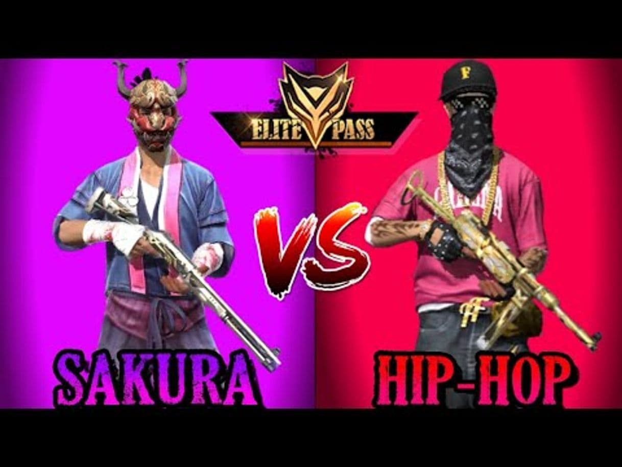 Fashion Rap de sakura vs hip hop free fire