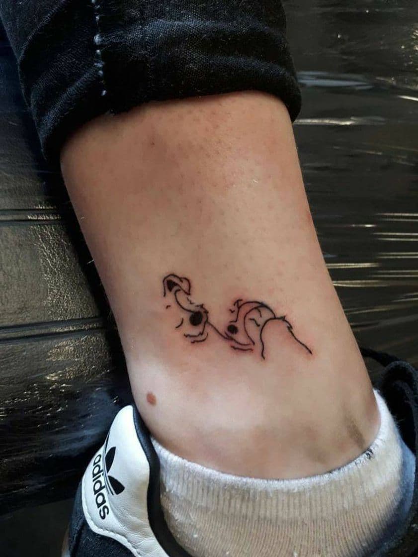 Moda Tatoo a Dama e o Vagabundo