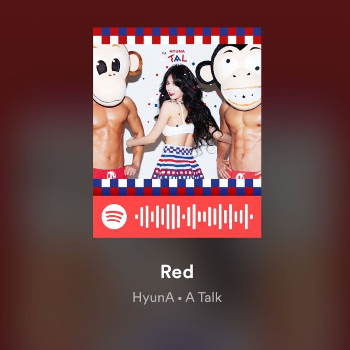 Canción Red - Hyuna 