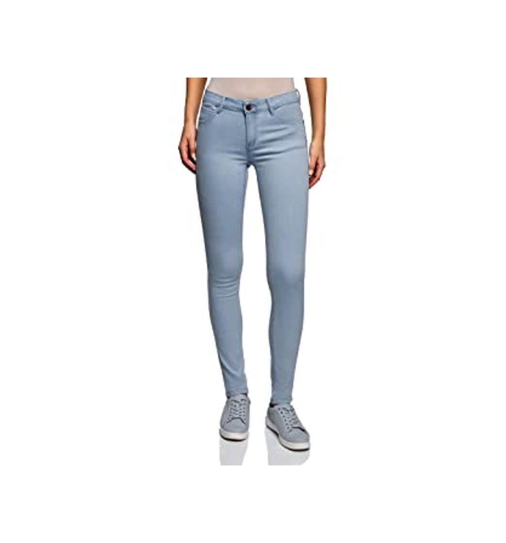 Fashion Only onlROYAL REG SKINNY JEANS PIM504 NOOS - Vaqueros Mujer, Azul