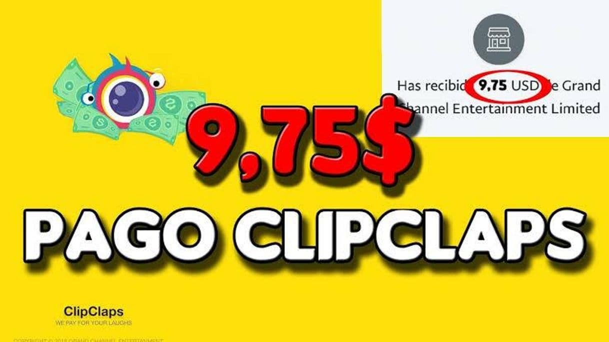 App ClipClaps - Cash for Laughs