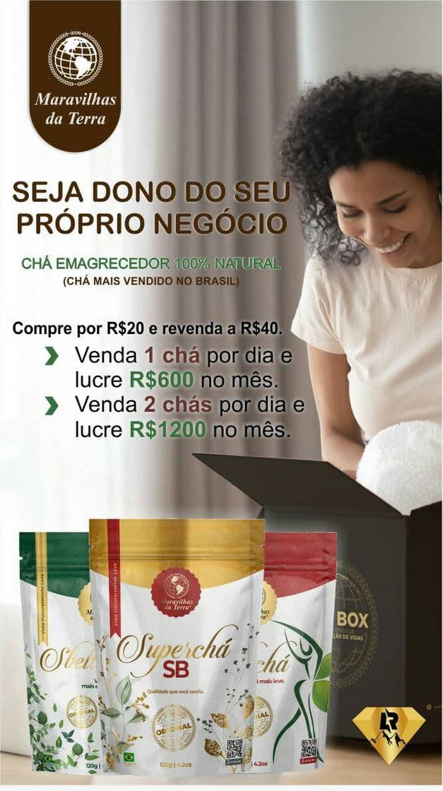 Producto Qual o Segredo Deste Chá SB?: Qual a Composição?  Por que