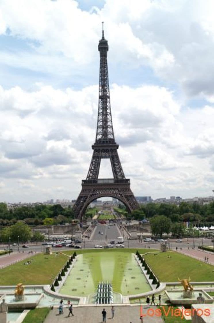 Lugar Torre Eiffel, París Francia