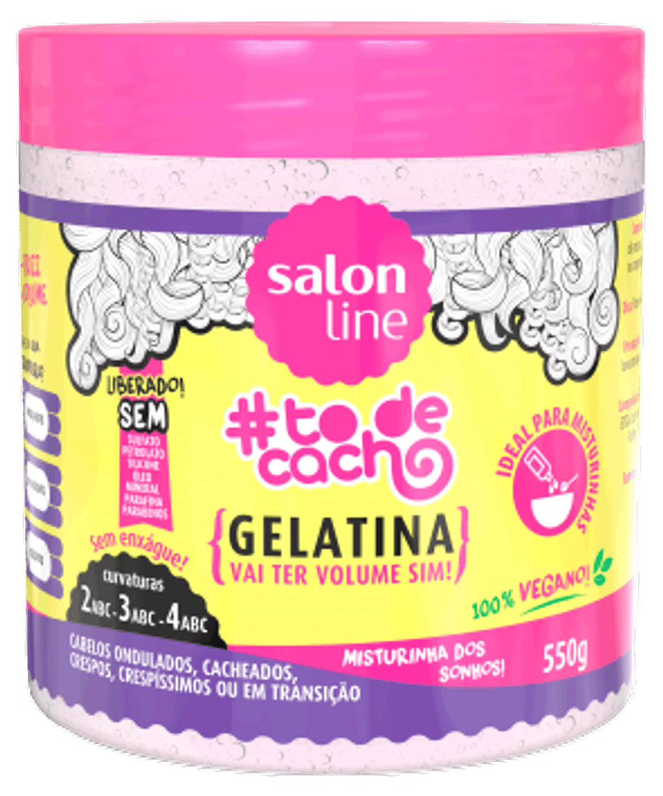 Fashion gelatina para dar volume 