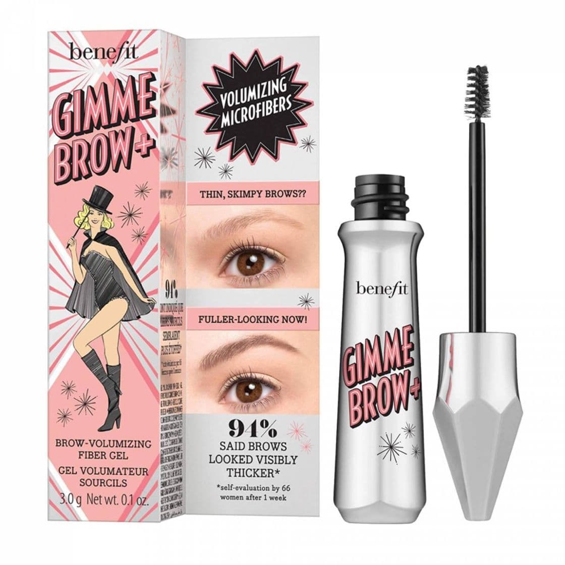 Moda Gel de Sobrancelhas Gimme Brow 3 Benefit Cosmetics 