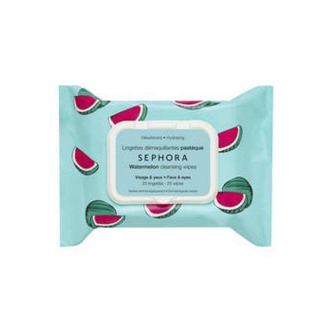 Belleza SEPHORA Collection paños para eliminar de maquillaje y exfoliante Sandía