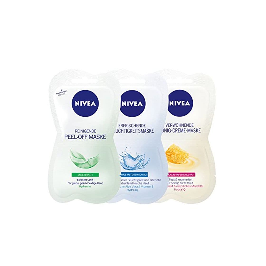 Belleza Nivea Máscaras Juego de 3