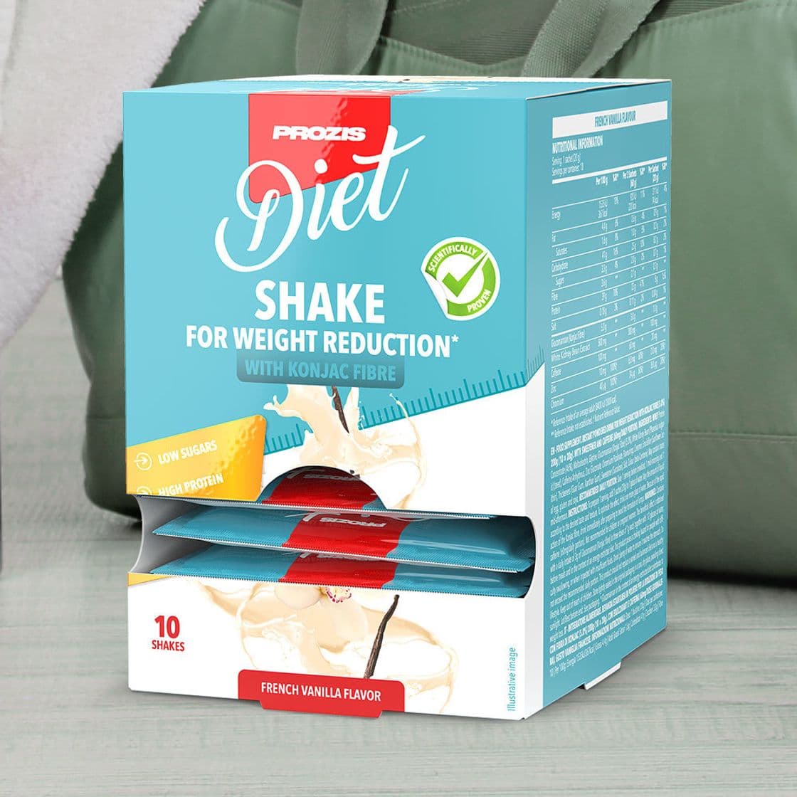 Product Prozis Diet Shake for Weight Reduction 10x20g