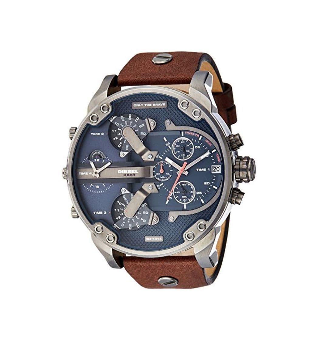 Fashion Diesel Reloj Multiesfera para Hombre de Cuarzo con Correa en Ninguno DZ7314