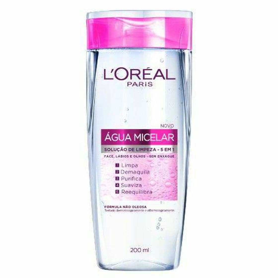 Fashion Solução de Limpeza Facial 5 em 1 L'Oréal Paris-Água Micelar