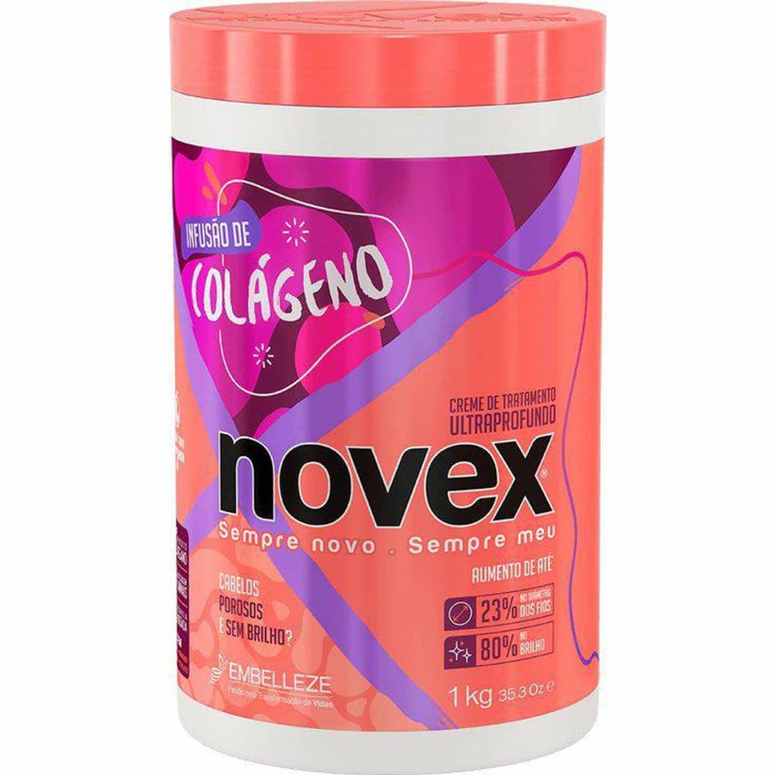 Fashion Creme de Tratamento Novex Infusão de Colágeno 