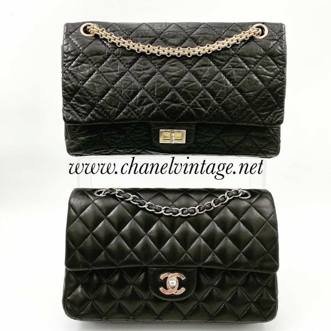 Moda Bolsa Chanel 2.55 (modelo Reissue e modelo Classic Flap)