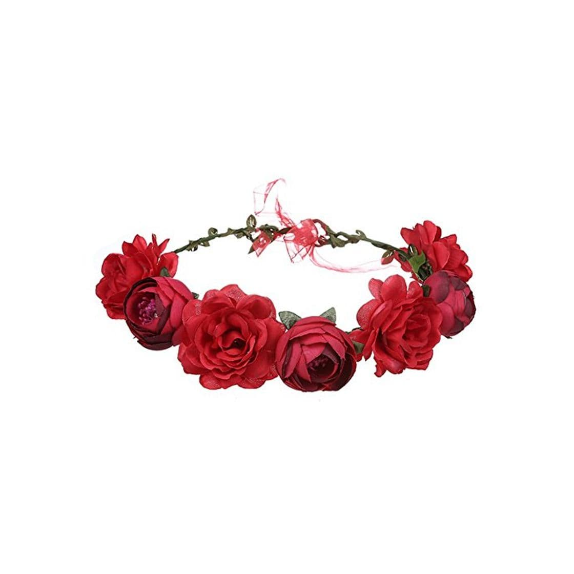 Product Ssowun - Diadema de flores para mujer y niña