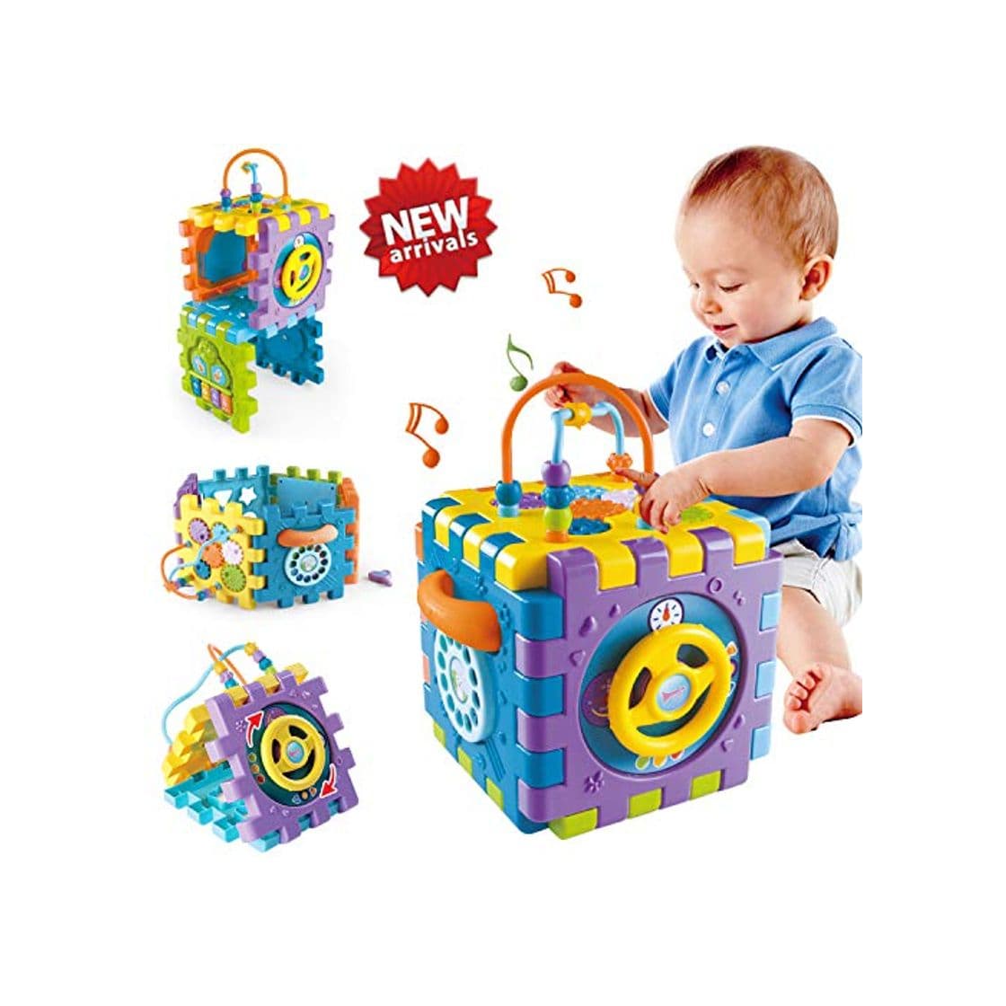 Producto Juguetes para Bebé 6-18 meses Juguete Cubo de Actividades para Bebé