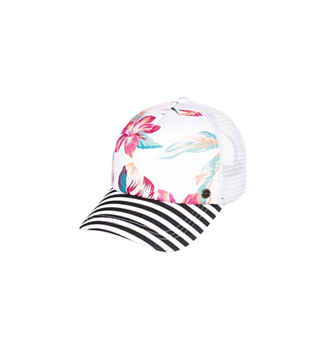 Product Roxy Beautiful Morning-Gorra Trucker para Mujer Tejido de Poliéster, Rojo