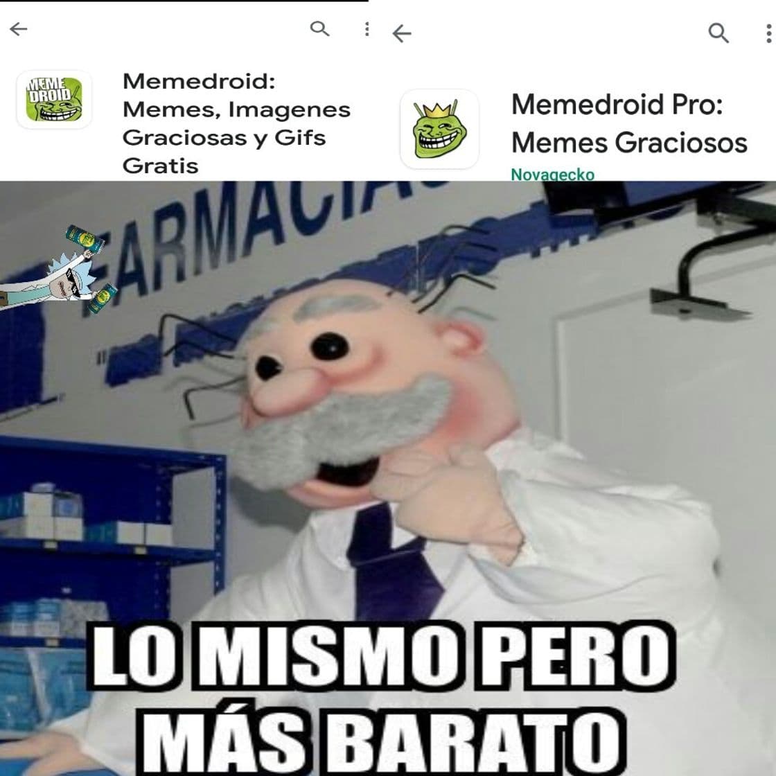 App Memedroid Pro: Memes & Gifs